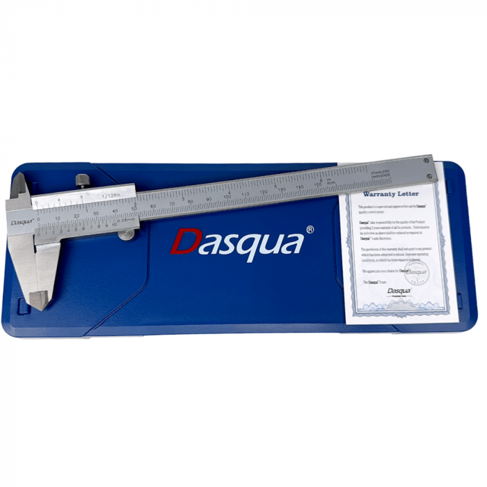 Subler mecanic Vernier, monobloc, 150mm, precizie 0.05mm, Dasqua 1120-3115 [7]