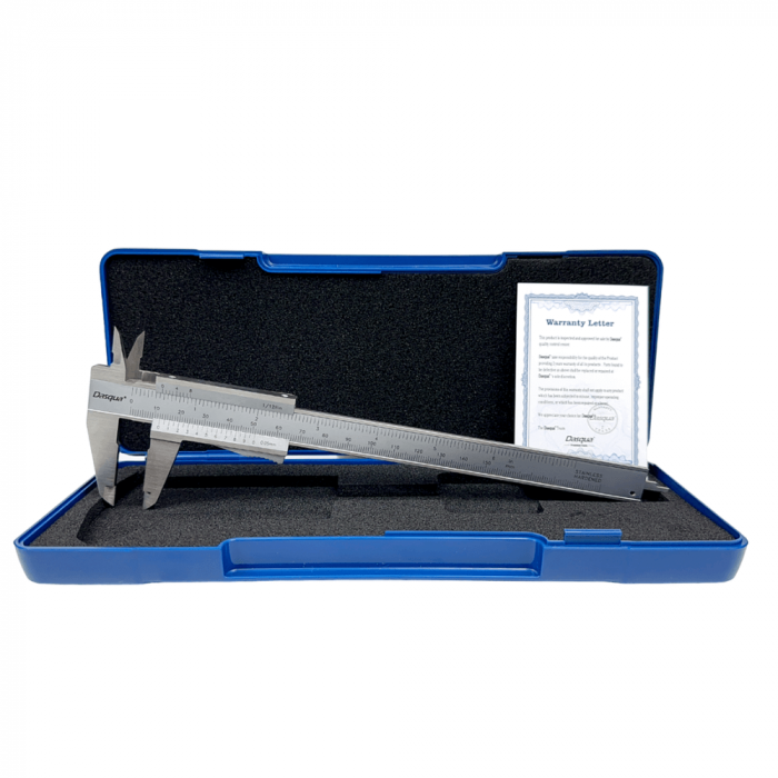 Subler monobloc Vernier cu autoblocare 150mm, precizie 0.05mm, Dasqua 1801-0810 [3]