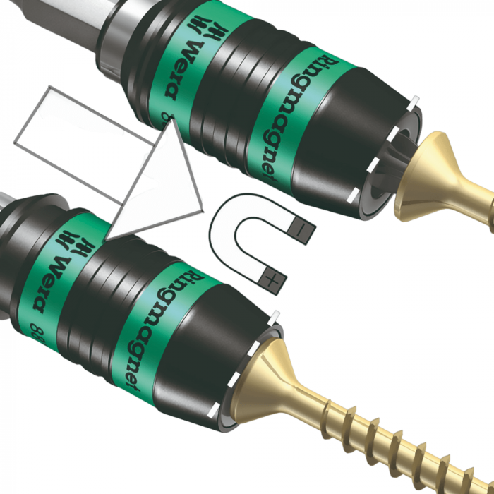 Suport universal magnetic pentru biti, 887/4 RR Rapidaptor, Wera 05052490001 [4]