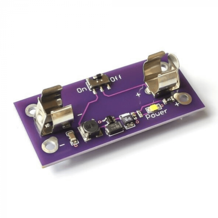 Modul sursa de alimentare 5V cu suport pentru baterii AAA, compatibil Lilypad [2]