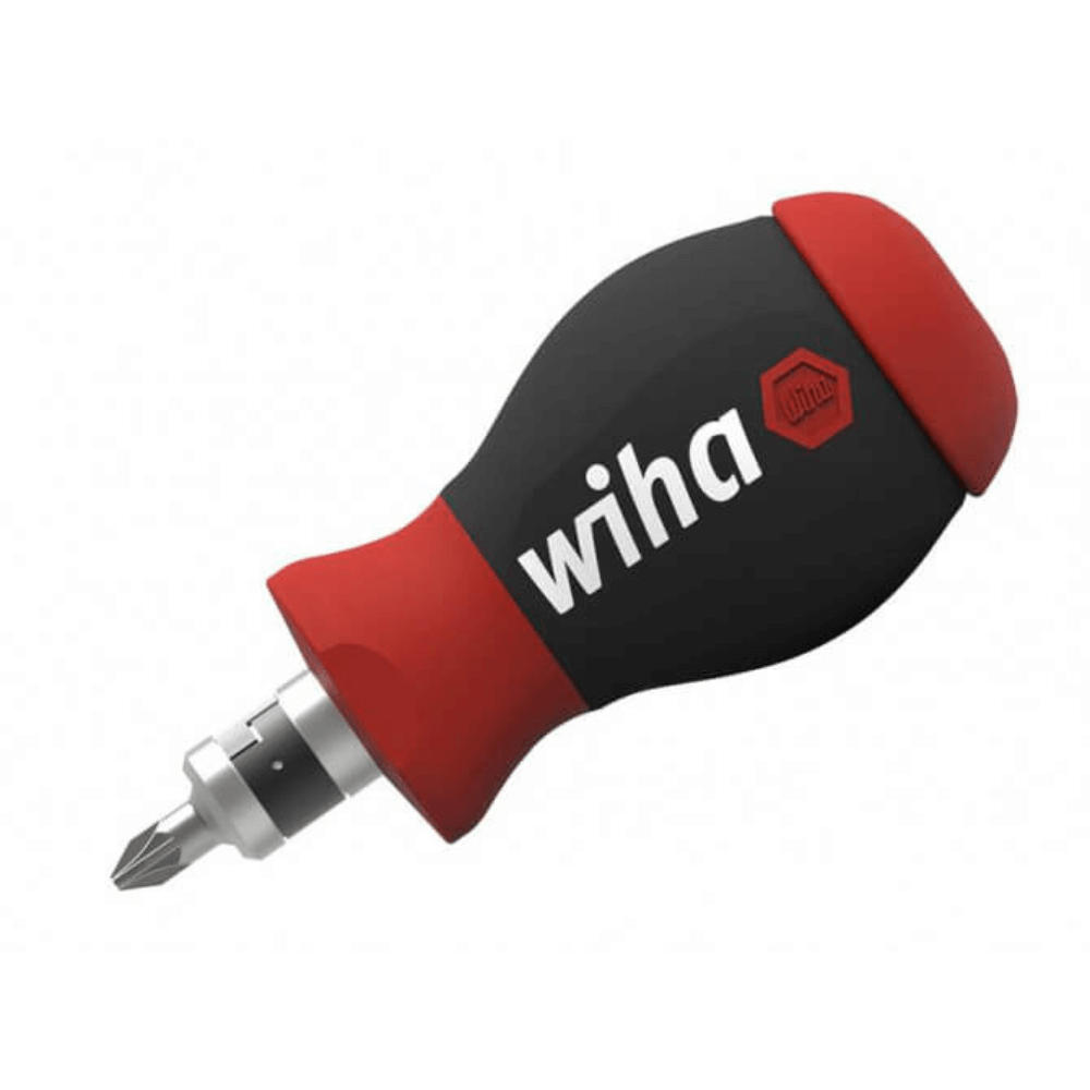 Surubelnita cu magazie de 7 biti Stubby pentru electricieni Wiha 43613 [2]