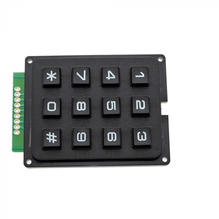 Tastatura matriciala rigida 3x4, Keypad [2]