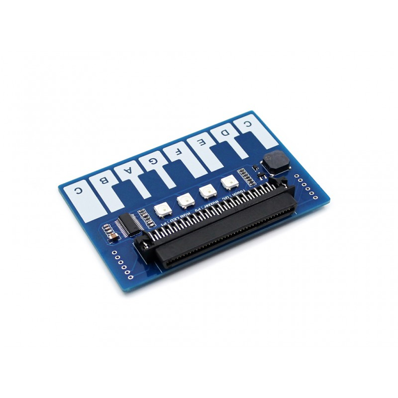 Tastatura muzicala pentru Micro:bit cu 13 taste si 4 LED-uri WS2812B RGB [2]