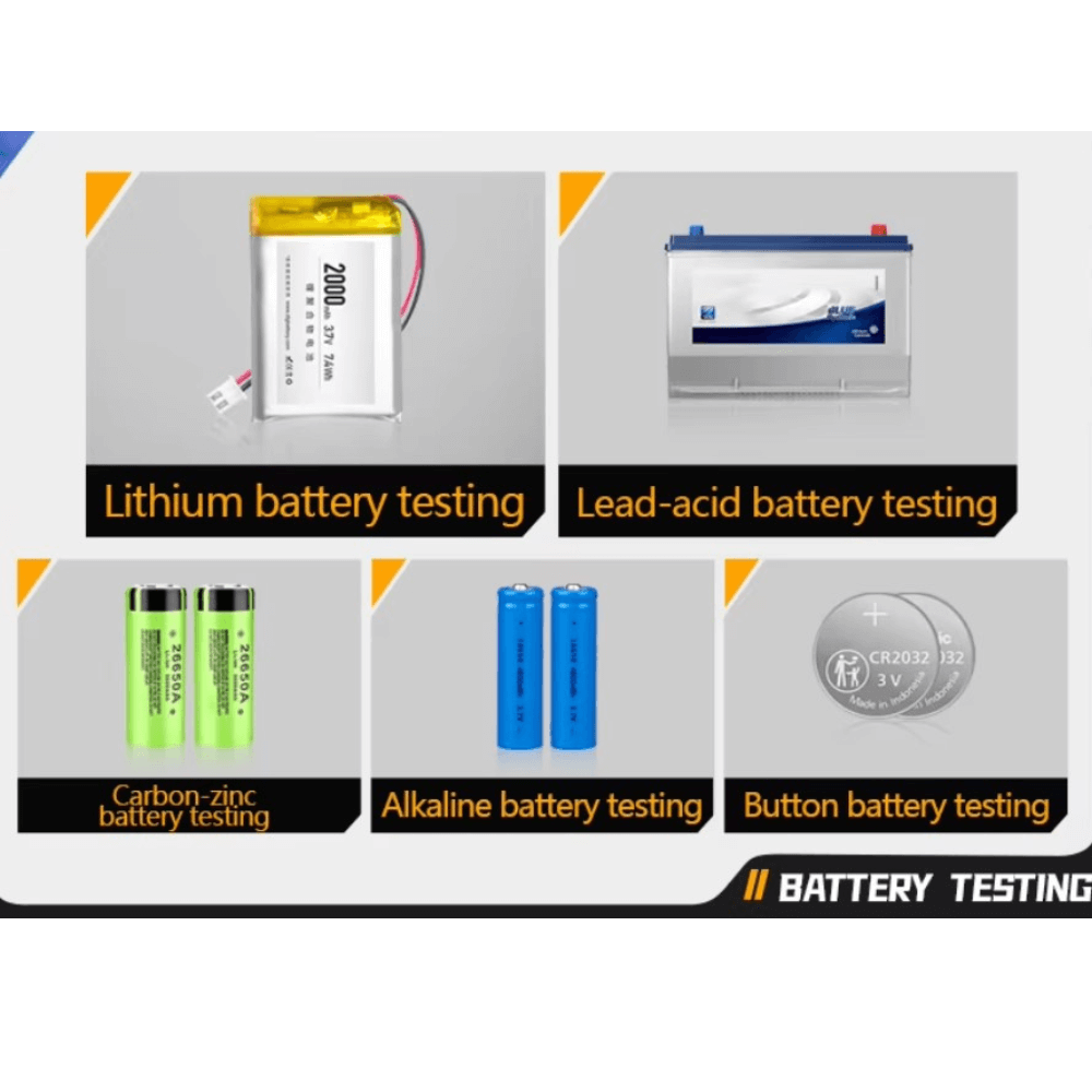 Tester baterii si acumulatori, 0-100V, 0.1mΩ – 200Ω FNIRSI HRM-10 [6]