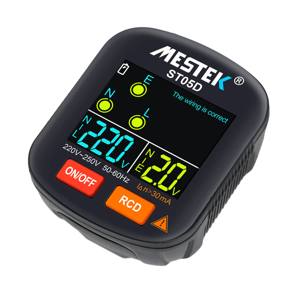 Tester de priza cu afisaj LCD Mestek ST05D [2]