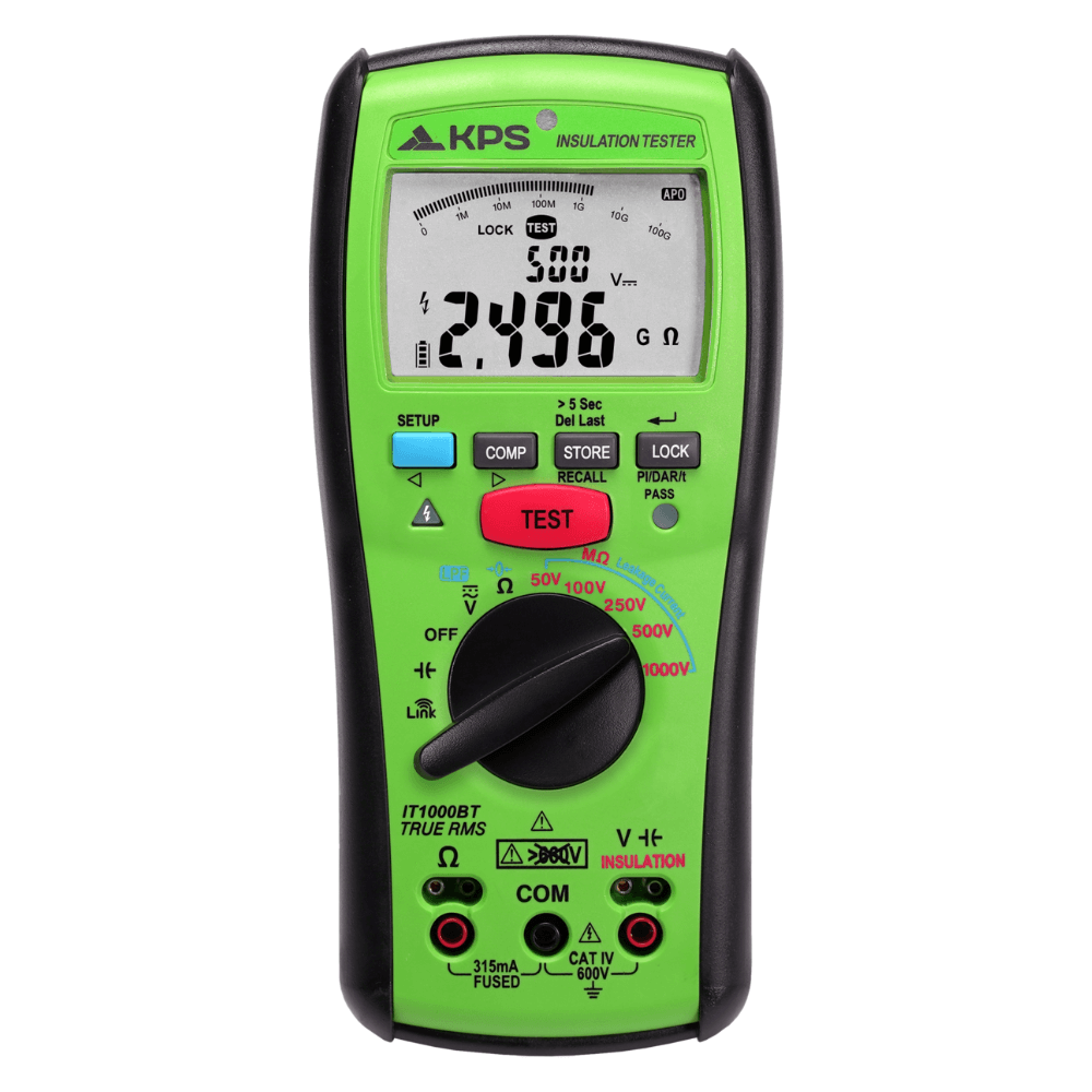 Tester de izolatie automat 1000V AC DC, 200GI , KPS IT1000