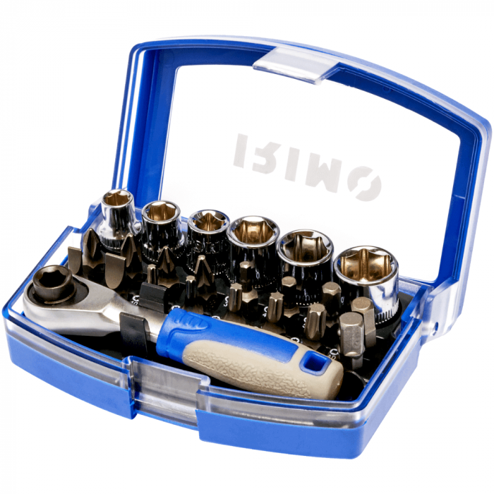 Trusa chei tubulare si biti 1/4" 23 piese, Irimo 109-23-4 [2]