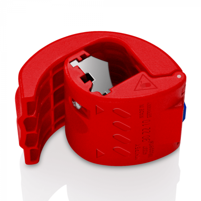 Unealta de taiat tevi din plastic si mansoane de etansare, Knipex BiX 90 22 10 BK [3]