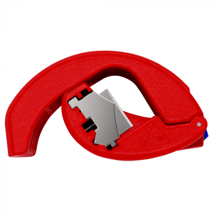 Unealta de taiat tevi din plastic si mansoane de etansare, Knipex BiX 90 22 10 BK [2]