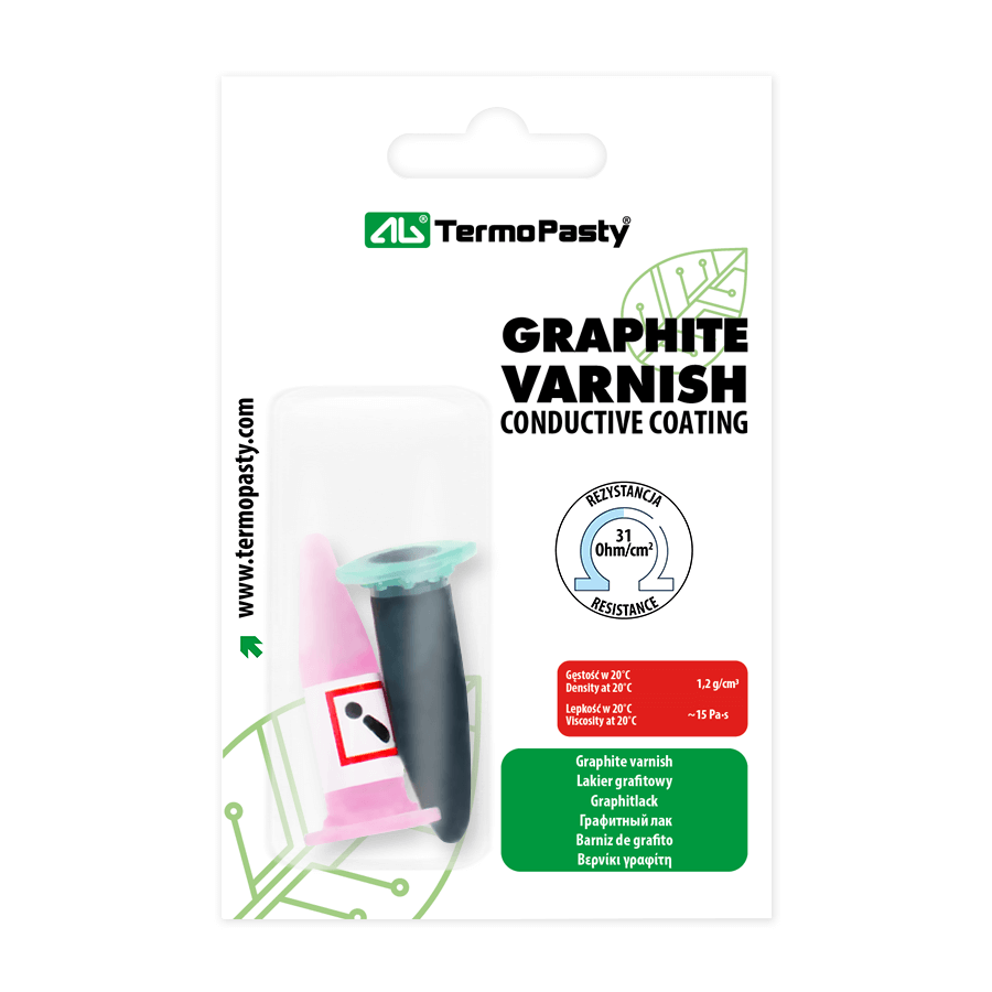 TermoPasty ART.AGT-022 Graphite Varnish Vopsea grafit pentru componente electronice