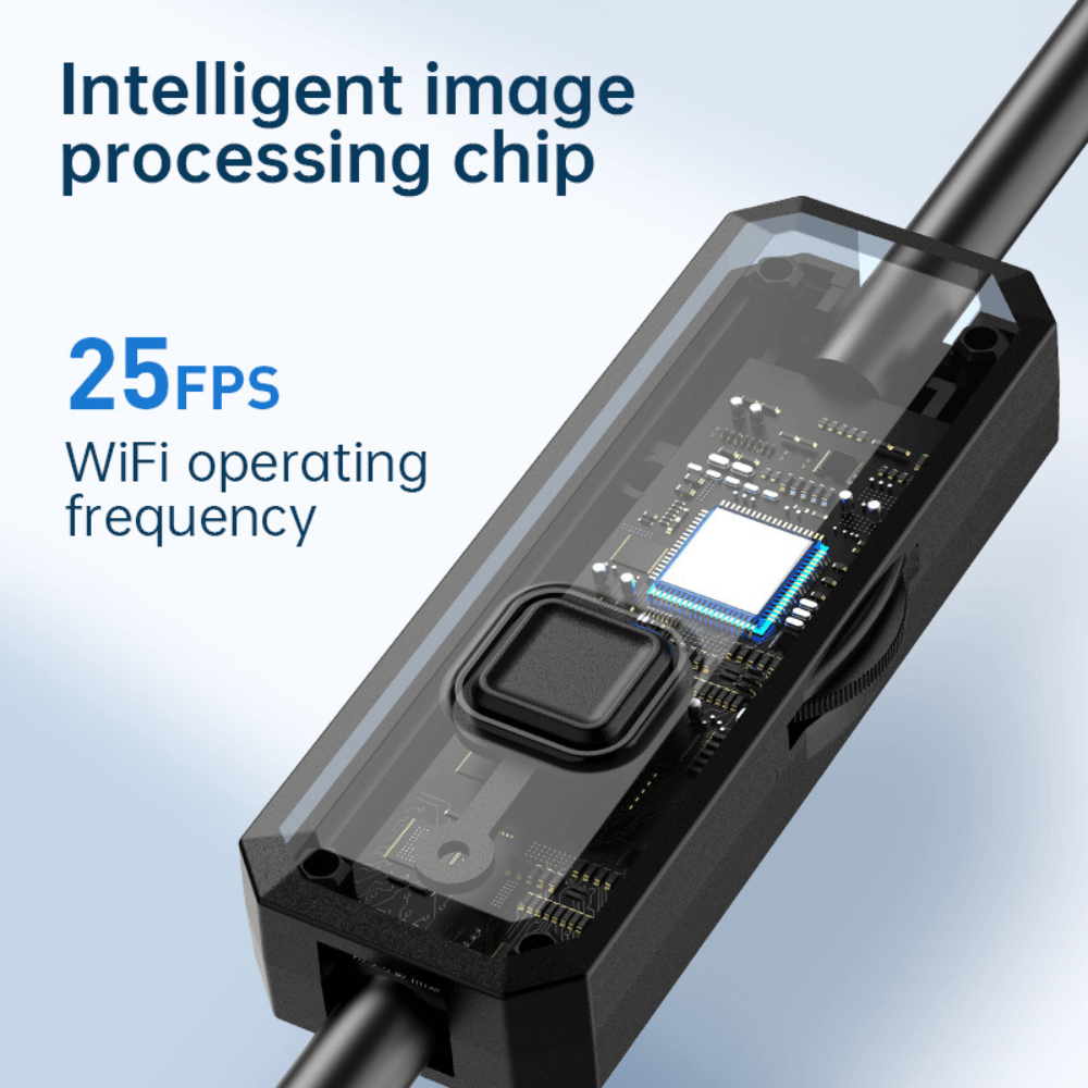 Camera endoscopica industriala HD, sonda 7.9mm, 2MP, compatibila iOS/Android, cablu 5m [4]