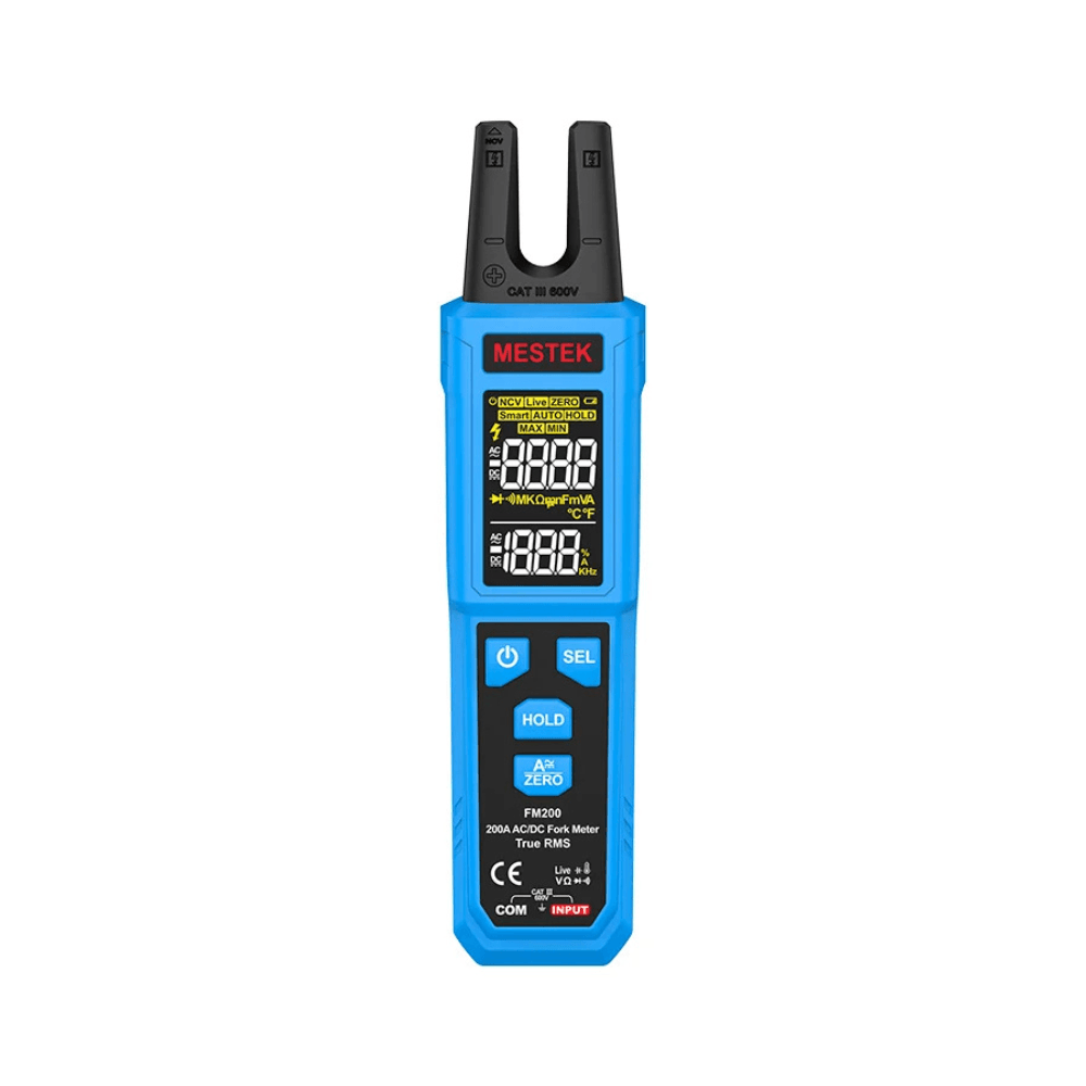 Clampmetru digital tip furca, 200A AC/DC, True-RMS, NCV, MESTEK FM200 [2]