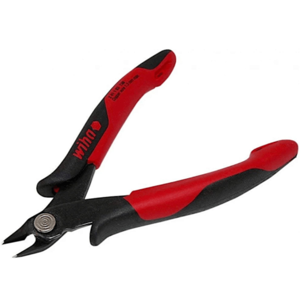 Cleste de precizie cu tais diagonal 130 mm pentru electronisti - Wiha 26818