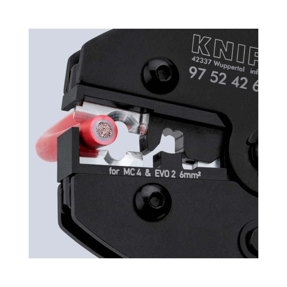 Cleste sertizare conectori MC4/MC4 EVO 2 Knipex PreciForce 97 52 42 6 [4]
