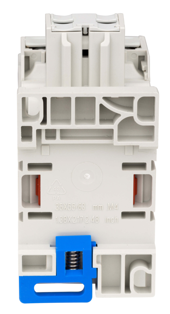 Contactor 3P, 230VAC, 9A, 4kW, 9A, 1ND+1NI, SCHRACK LZDC09B3 [8]
