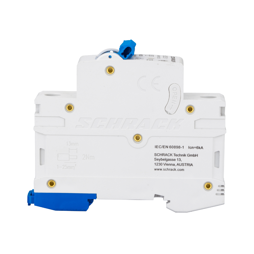 Intrerupator automat modular (MCB) AMPARO, 6kA, B 25A, 1 pol, SCHRACK AM618125 [3]