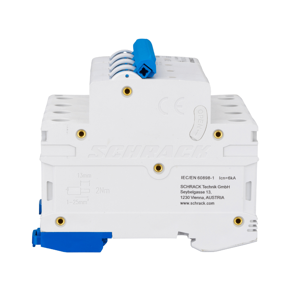 Intrerupator automat modular (MCB) AMPARO, 6kA, C 16A, 3P+N, SCHRACK AM617816 [3]