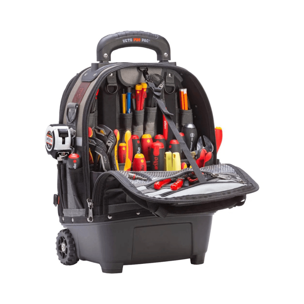 Troler pentru scule tip rucsac, 48 buzunare, Veto Pro Pac Tech Pac Wheeler AX3560 [8]