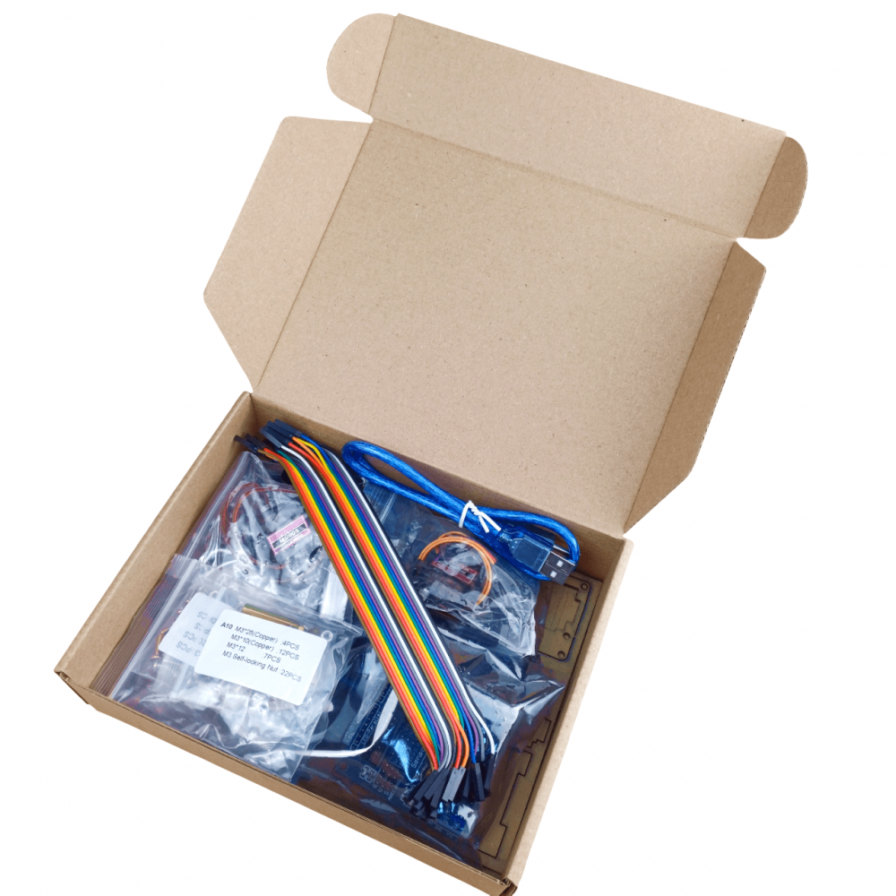 Kit de brat robotic controlabil compatibil Arduino, Bitmi 10086 [6]