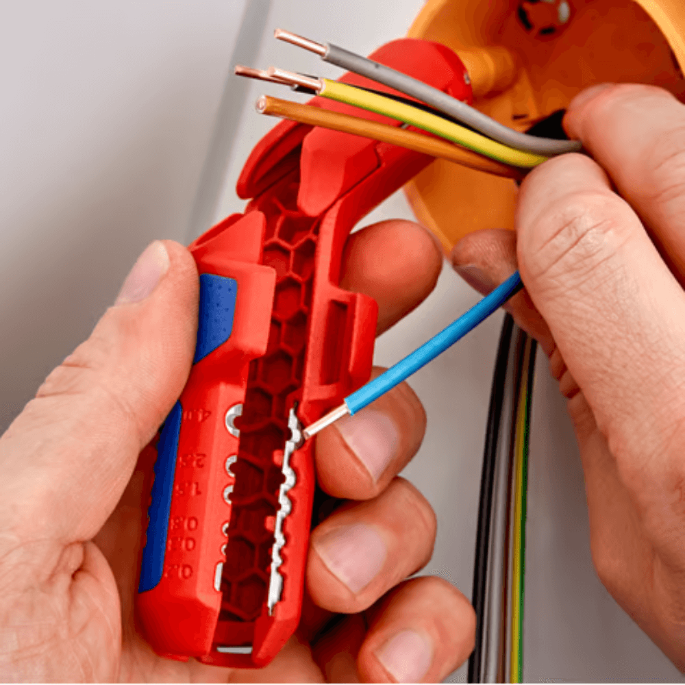 Unealta dezizolatoare universala pentru stangaci Knipex ErgoStrip 16 95 02 SB [5]