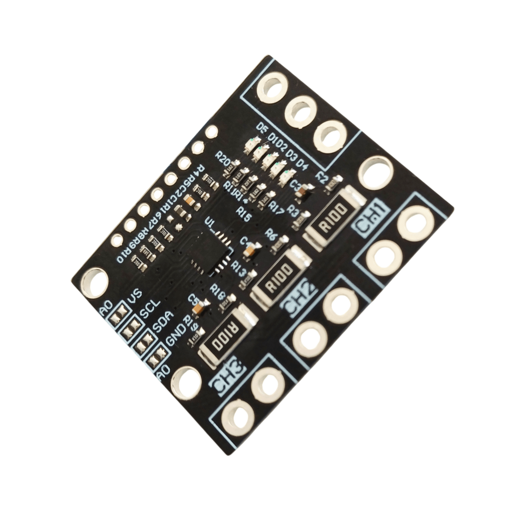 Senzor monitorizare tensiune si curent, 3CH, I2C, SMBUS, INA3221 [2]
