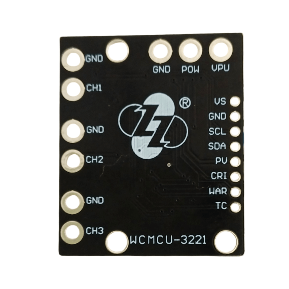 Senzor monitorizare tensiune si curent, 3CH, I2C, SMBUS, INA3221 [3]