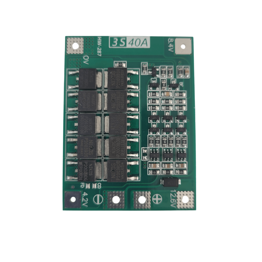 Modul BMS pentru acumulatori de Litiu, 3S, 12.6V, 40A [2]