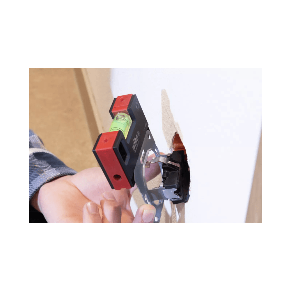 Mini nivela magnetica de buzunar pentru electricieni, 8 cm, Wiha 46957 [3]