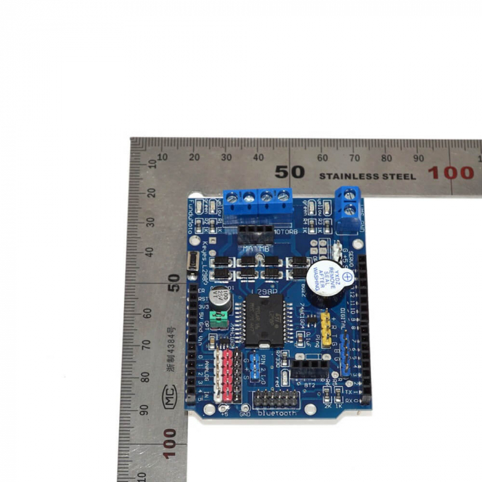 Placa de expansiune cu driver L298P pentru motoare [4]