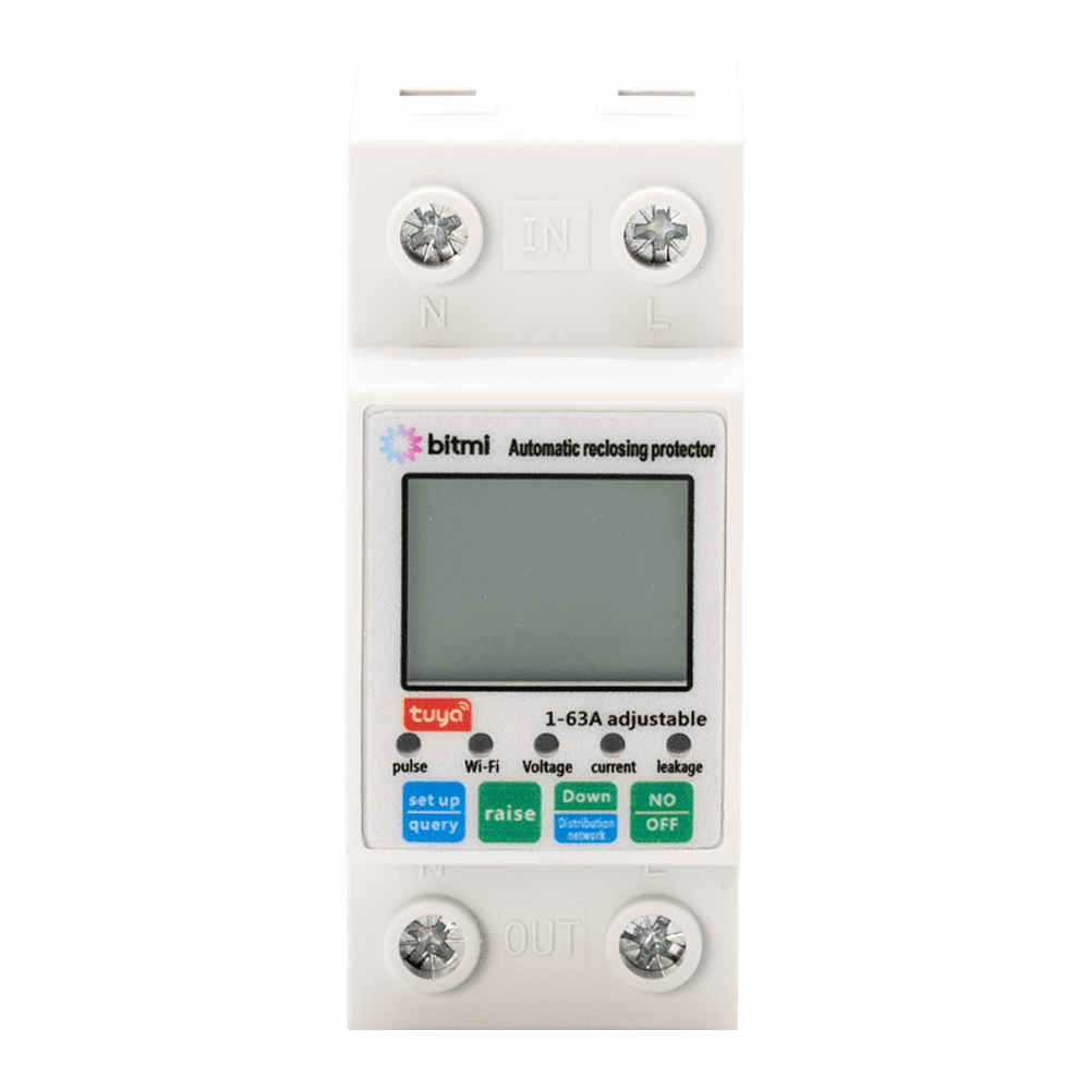 Releu Smart WiFi cu protectie completa si contor de energie, 63A, Bitmi 11861 [3]