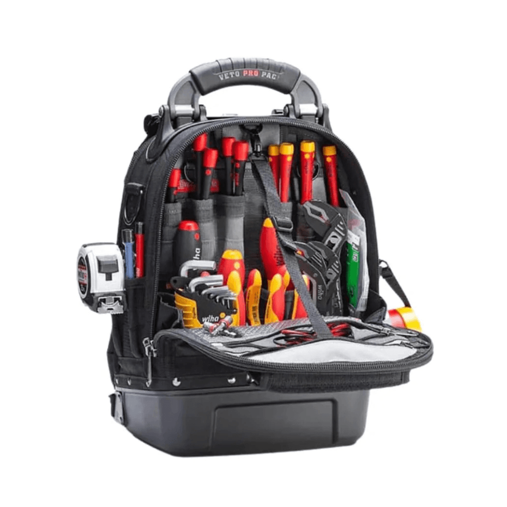 Rucsac pentru scule profesional, 39 buzunare, Veto Pro Pac Tech Pac MC Blackout AX3582 [3]