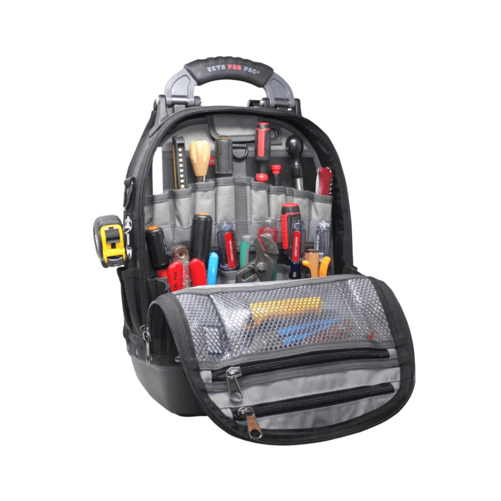 Rucsac pentru scule profesional, 39 buzunare, Veto Pro Pac Tech Pac MC Blackout AX3582 [6]