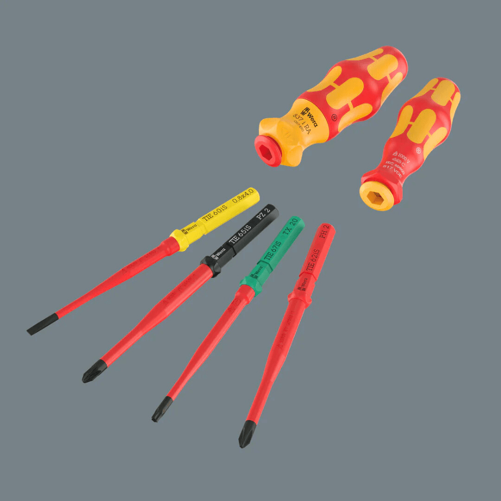 Set scule izolate Kraftform Kompakt VDE 17, 1000V, 17 piese, Wera 05006610001 [4]