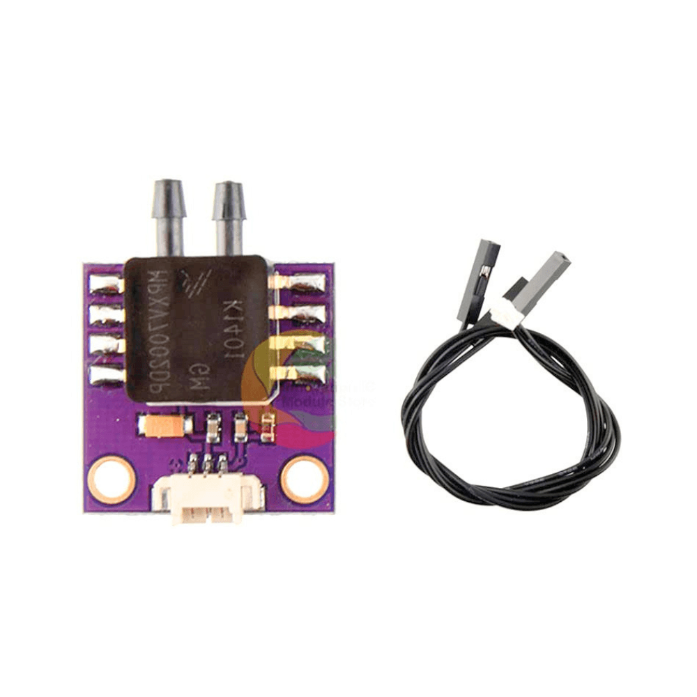 Senzor presiune MPXV7002DP, masurare aer si flux, interfata analogica [4]