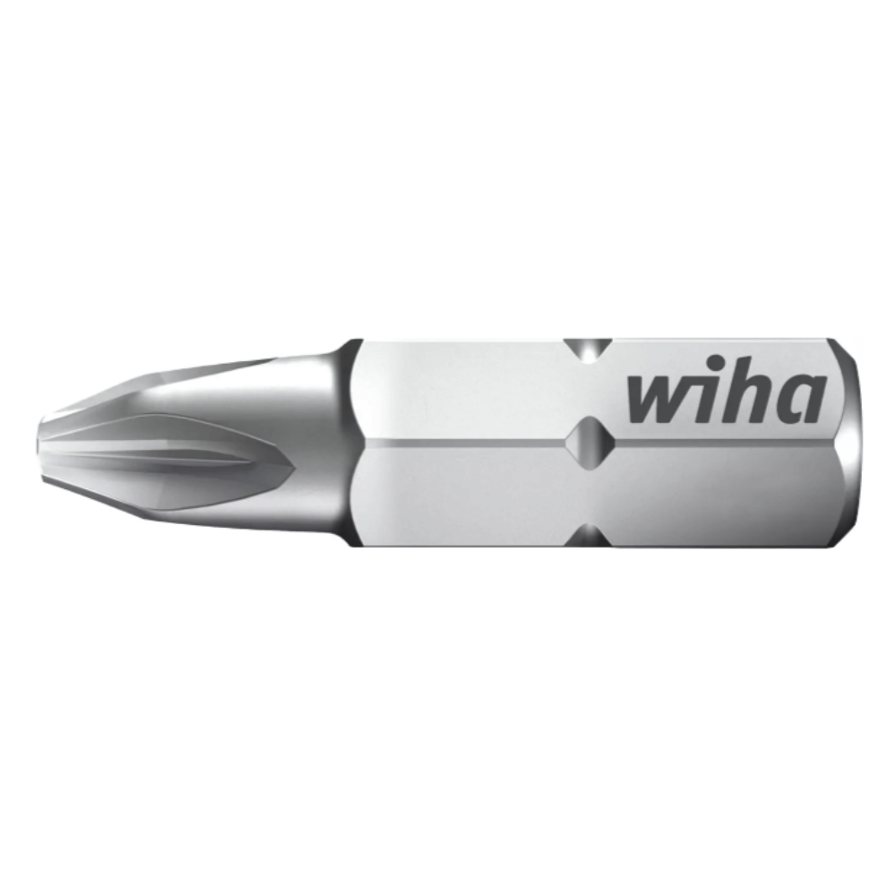 Set 10 biti standard 25mm 1/4 PZ2 - Wiha 24742 [2]