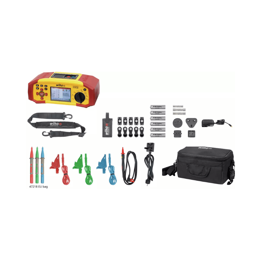 Set tester multifunctional pentru instalatii electrice, geanta textila, WIHA MFT One 47218 [4]
