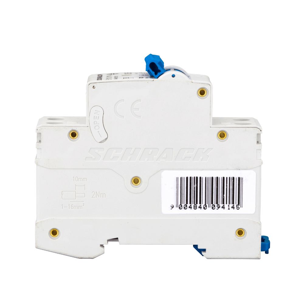 Siguranta automata AMPARO, 4.5kA, B10A, 1P+N, 1modul, SCHRACK AM418510 [3]
