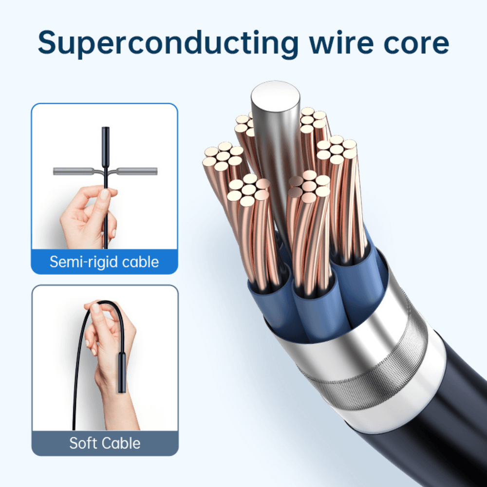 Camera endoscopica industriala HD, sonda 7.9mm, 2MP, compatibila iOS/Android, cablu 5m [5]
