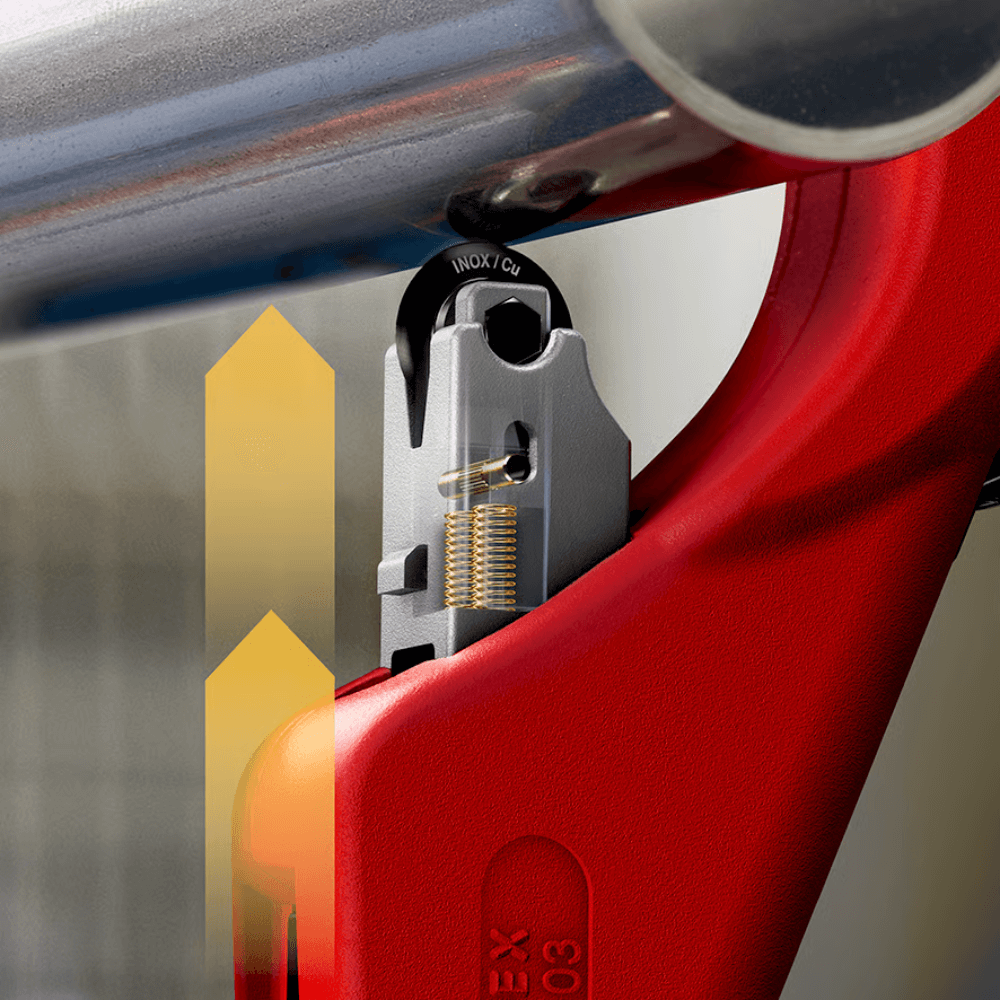 Taietor pentru tevi metalice KNIPEX TubiX® XL 90 31 03 BK [6]