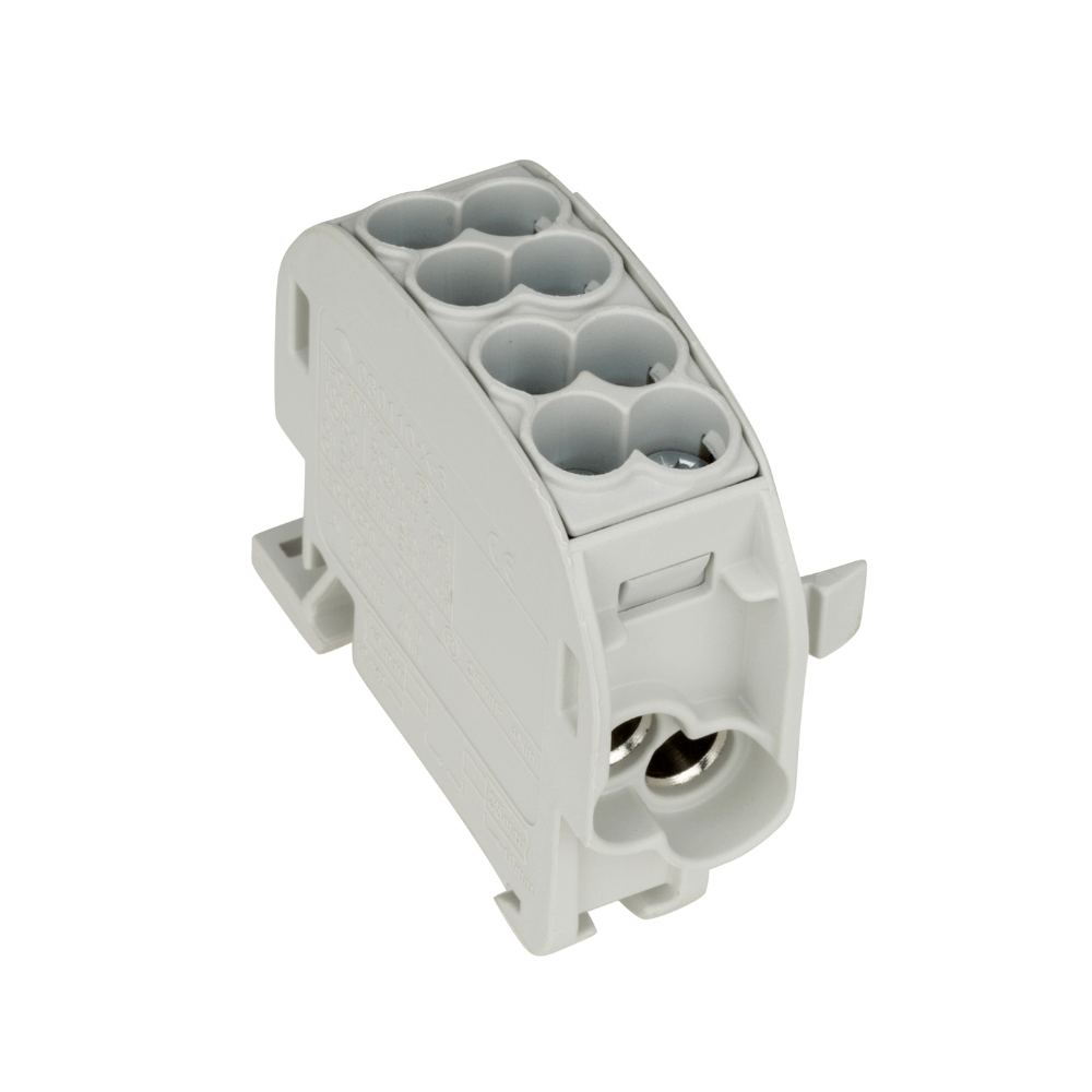 Clema de derivatie Izolata, Cu-Al, 1pol, 25mmp, gri, SCHRACK IKA26110-X-3 [2]