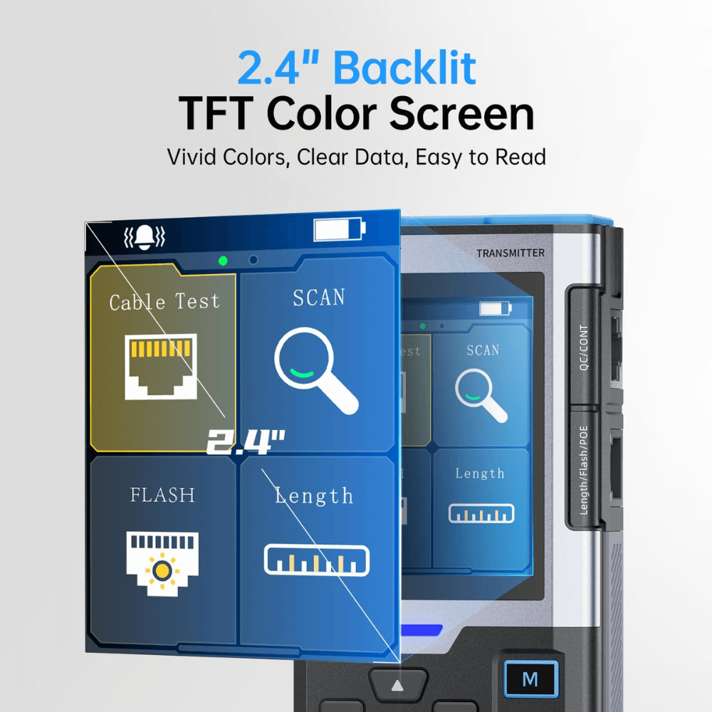 Tester multifunctional pentru cabluri de retea FNIRSI LPM-10A [2]