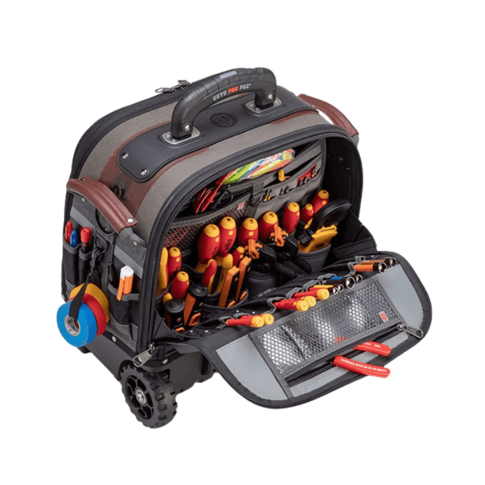 Geanta pentru scule tip troler, 85 buzunare, Veto Pro Pac Tech-XL Wheeler AX3618 [12]
