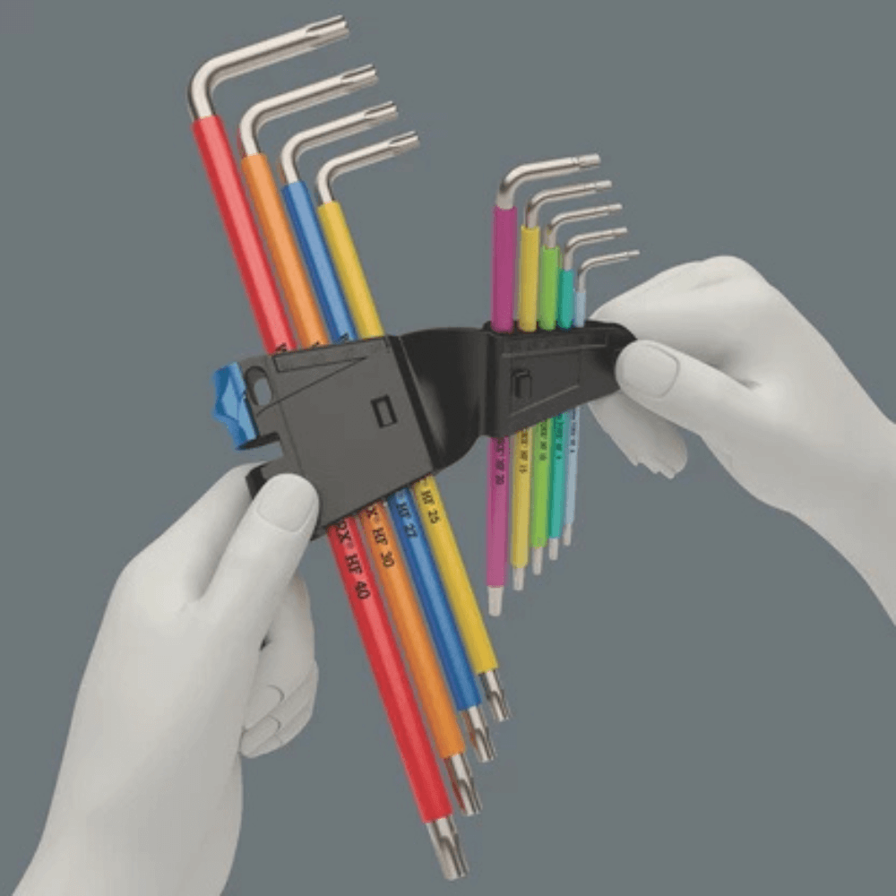 Set chei TORX in L, 3967/9 TX SXL, otel inoxidabil, 9 piese, Wera 05022689001 [5]