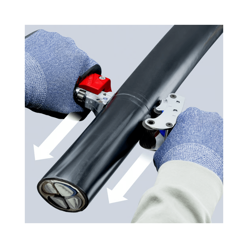 Dispozitiv pentru dezizolat cabluri groase, Ø 30 - 60 mm, KNIPEX STX60 16 45 220 [7]
