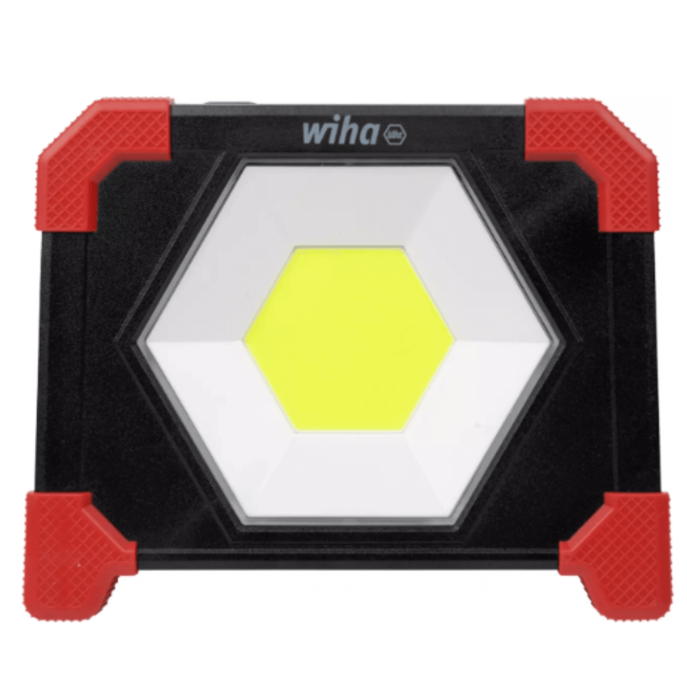 Proiector LED reincarcabil 3000 lm, cu suport magnetic si carlig rotativ - Wiha 45698