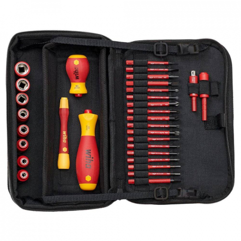 Set biti si tubulare VDE Wiha 43465, 32 piese [1]