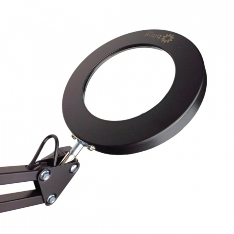 Lampa de birou pentru electronisti cu lumina LED si lupa 5X, Bitmi 10041 [5]