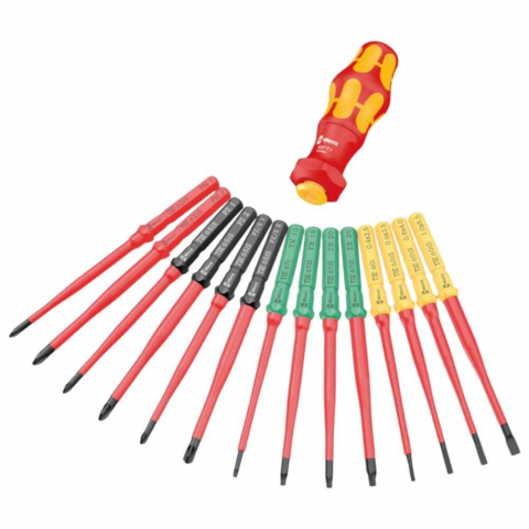 Set surubelnita Kraftform Kompakt Turbo i 1, 16 piese Wera 05006640001 [1]