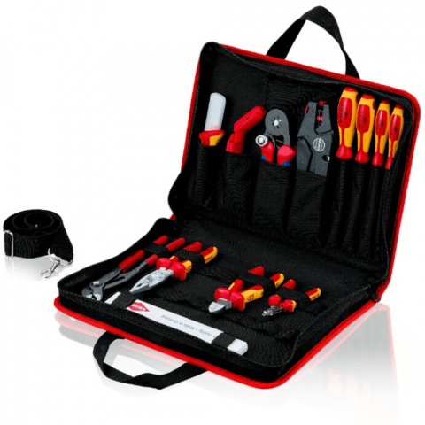 Geanta compacta electricieni KNIPEX 00 21 11, 12 piese [1]