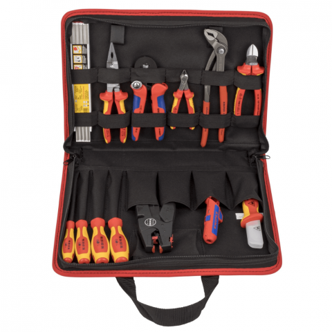 Geanta compacta electricieni KNIPEX 00 21 11, 12 piese [2]